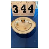Hand painted covered vegetable dish from Japan