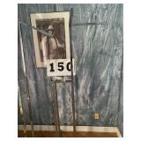 Metal clothes rack