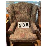 Wing back chair