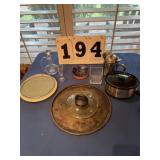 Box of assorted kitchen items includes mini