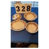 4 pieces of Devonshire Johnson Bros. England Patn