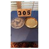 Glass and sliver serving items