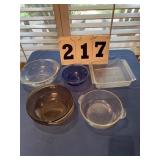 5 Pryex dishes