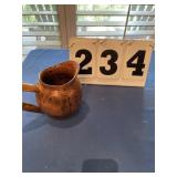 Wood pitcher