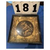Antique picture & frame