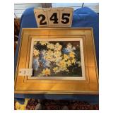 Framed painting on canvas by M. Brooks size 2