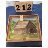 Painting ï¿½See 7 States from Rock Cityï¿½