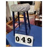 Wood stool 24 inches tall