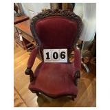 Louis XV style chair cloth cover