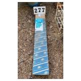 Painted outdoor clothes dryer in box