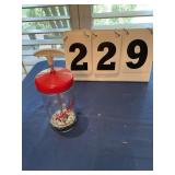 Speed & Whipper glass with metal top
