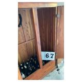 Cedar cloth closet 64" tall 34 1/2 " wide 25"