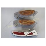 3 POCKET KNIVES 3 POCKET KNIVES