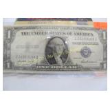 1935F, ONE DOLLAR BILL, SILVER CERTIFICATE