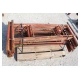 2 PALLETS of SCAFFOLDING 2 PALLETS of SCAFFOLDING