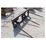 SKID STEER HAY FORKS, 3 SPEAR SKID STEER HAY FORKS, 3 SPEAR