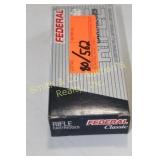 AMMO - 1 BOX of 22-250 AMMO - 1 BOX of 22-250