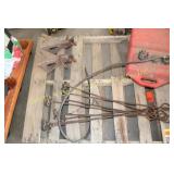 BRANDING IRONS, JACK STANDS, FUEL CAN BRANDING IRONS, JACK STANDS, FUEL CAN