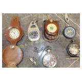 GROUP OF 6 POCKET WATCHES