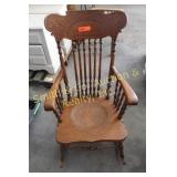 ANTIQUE ROCKING CHAIR