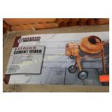 3.5 CU. FT. CEMENT MIXER IN BOX 3.5 CU. FT. CEMENT MIXER IN BOX