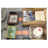 BIKE, PICTURES, GLASSWARE, PANS, MISC. JEWELRY BIKE, PICTURES, GLASSWARE, PANS, MISC. JEWELRY