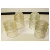 Insulator - Hemingray - QTY (4) - SEE DETAILS