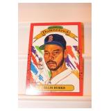 (3) 1989 DONRUSS Ellis Burks -