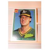 (3) 1991 TOPPS Rick Honeycutt -