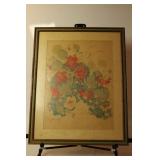 Print - Flowers - w/ 2nd Frame