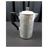 Vintage Miracle Maid Cookware Coffee Pot, Strainer