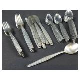 Vintage Interpur Stainless Steel Cutlery Set