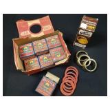 11 Boxes of Vintage Fruit Jar Rings, and Jar Caps