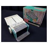 Vintage Popiel Dial-O-Matic Food Cutter w/Orig Box