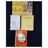 Collection of 5 unusual Cooking & HealthFood Books