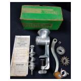 Unusual Food & Meat Chopper #2 with Original Box