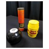 Collection of 3 Vintage Games-Pik Up Stiks, 8Ball+