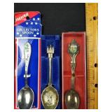 Collection of 3 Vintage Souvenir Spoons