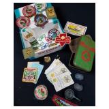 Boy Scout Collection- Medical box, Badges, Medals,