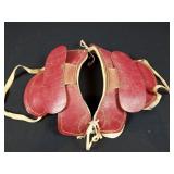 Very Old Youth Football Shoulders Pads - Red