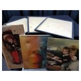 Prints, Frames, Oils - Unusual Framing/Picture Set