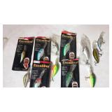 Excalibur shad & fingerling lures(12)