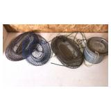 Minnow bucket & metal fish nets