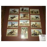 Rodeo history collage & weaves decorative piece