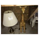 Sheep & Giraffe decorative pieces