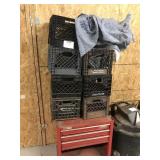 Craftsman Tool Storage & 8 Crates