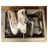 Converse & misc wood box