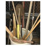 Yard tools, stirsticks, & yard sticks