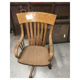 High back swivel chair