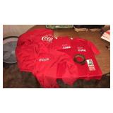 Coca-Cola shirts, jackets, belt